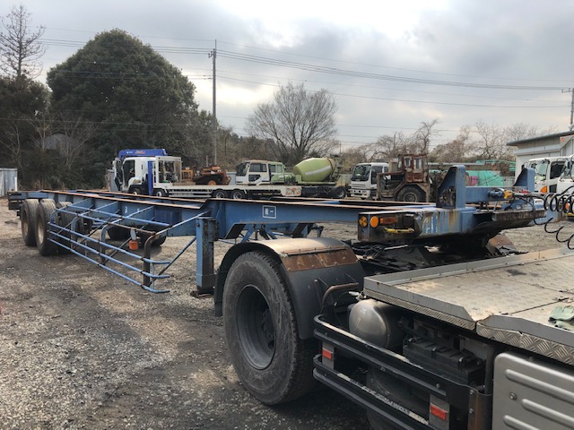 東急 40'スケルトンセミトレーラー / TC28H8B2 – JIKO TRADING