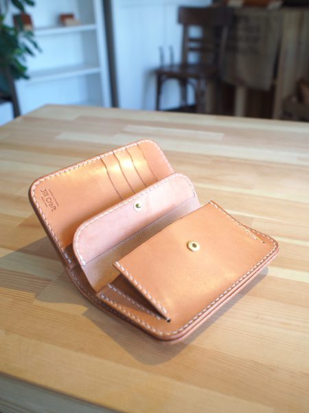 ミドルウォレット完成 | Jill Craft ジルクラフト 革製品 レザー