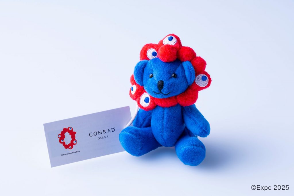 ミャクミャク」に変身！ぬいぐるみベア、大阪・関西万博バージョン登場