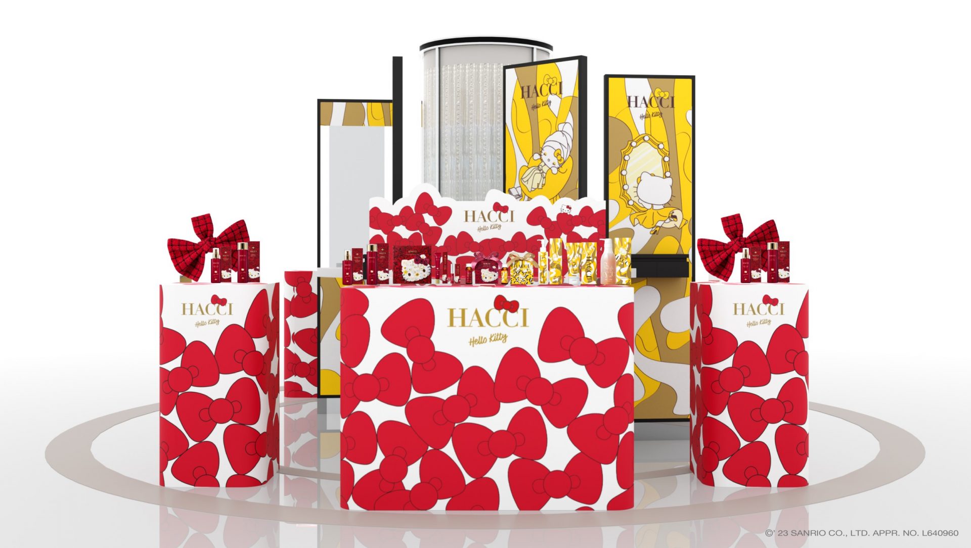 ハローキティ×HACCI」阪急うめだ本店でポップアップ開催 1日～7日 特典