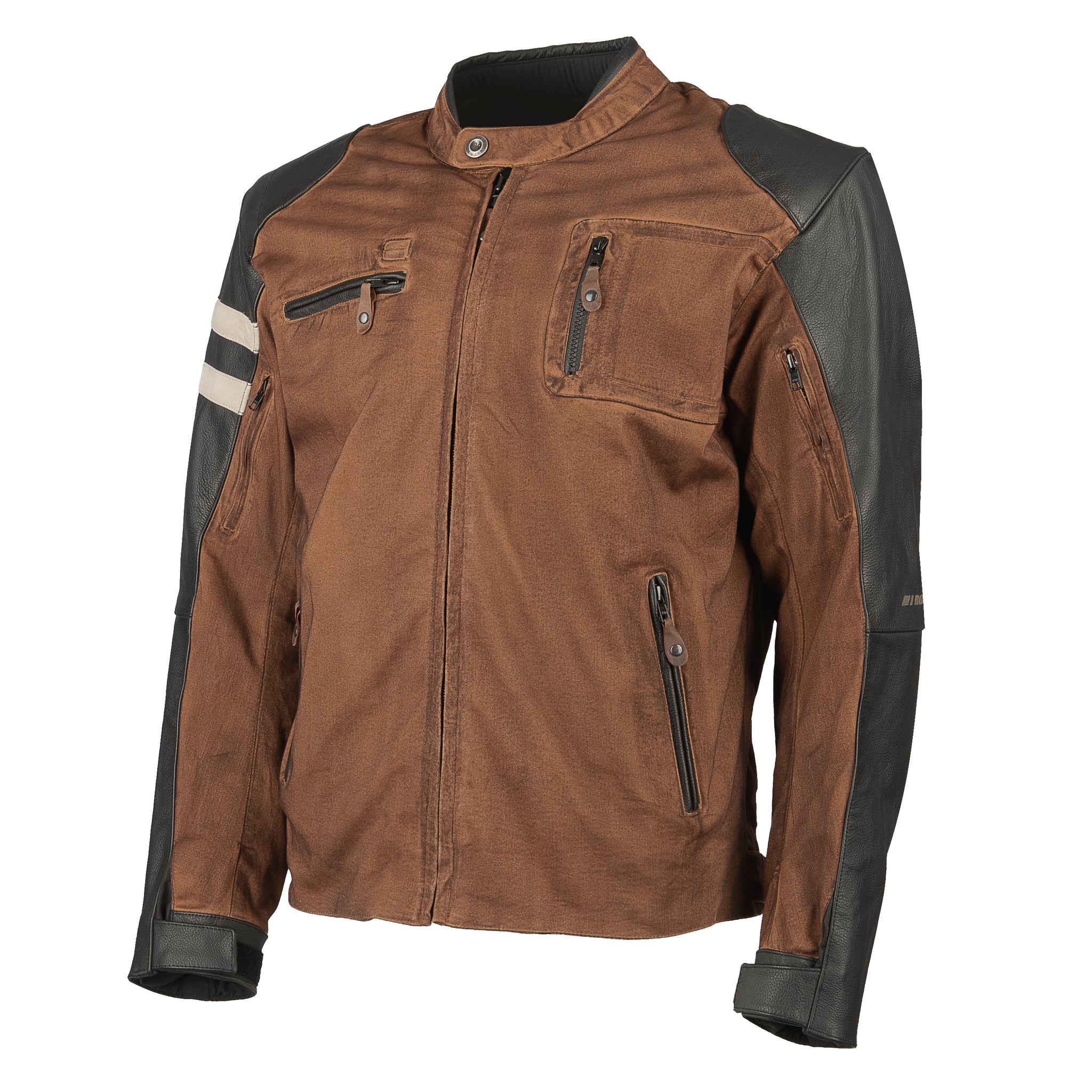 Joe Rocket Canada® Rocket 67 Leather / Canvas Motorcycle Jacket