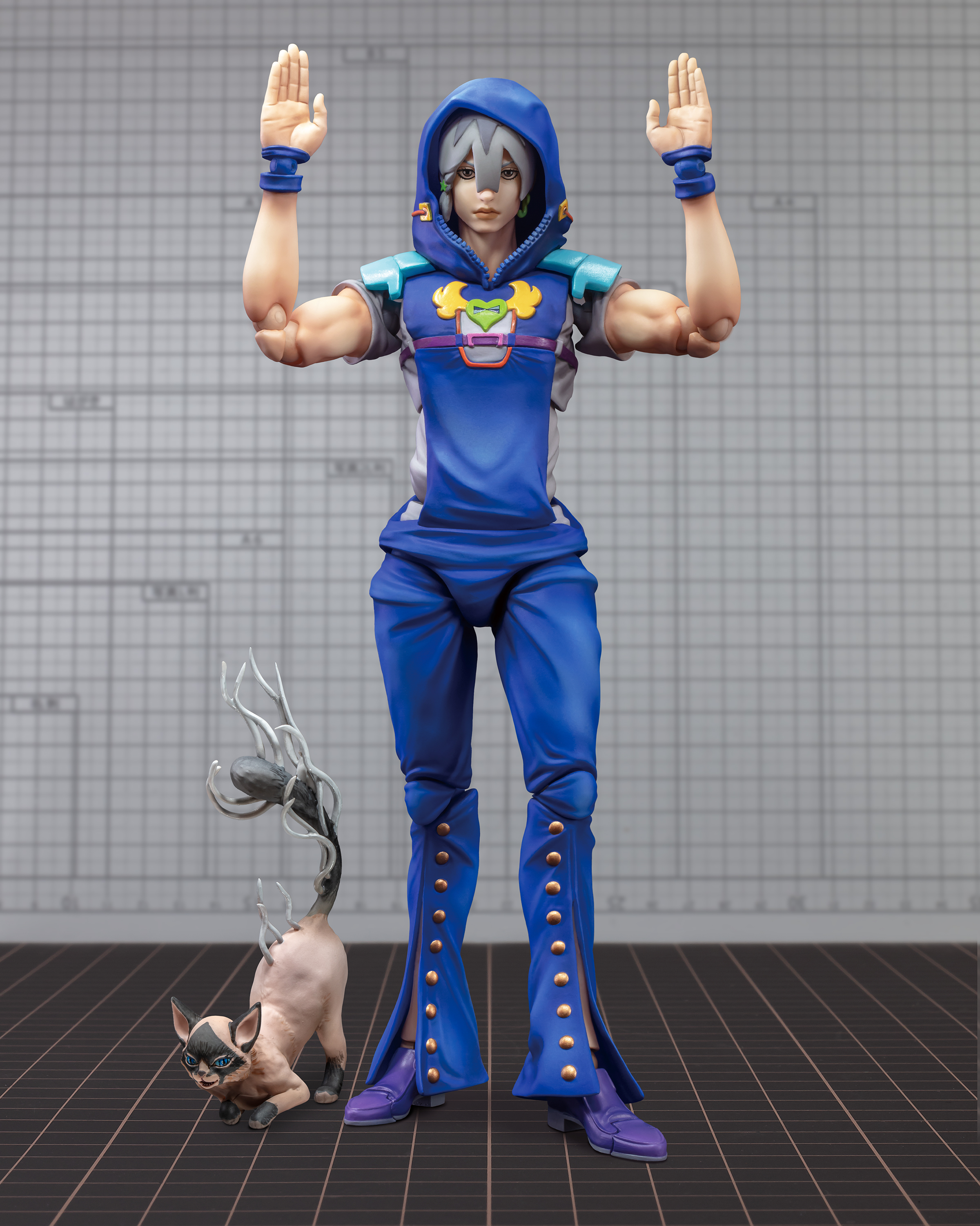Jodio Joestar Super Action Statue Colors and Accessories Revealed