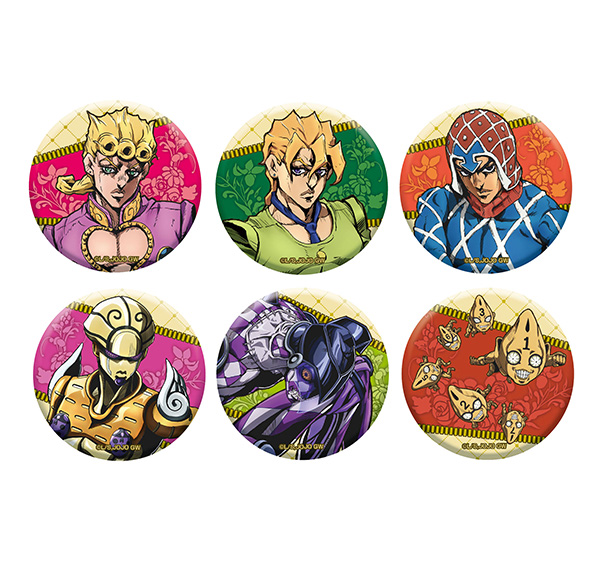 ジョルノ・ジョバァーナAGF缶バッジ ジョジョの奇妙な冒険 黄金の風 5