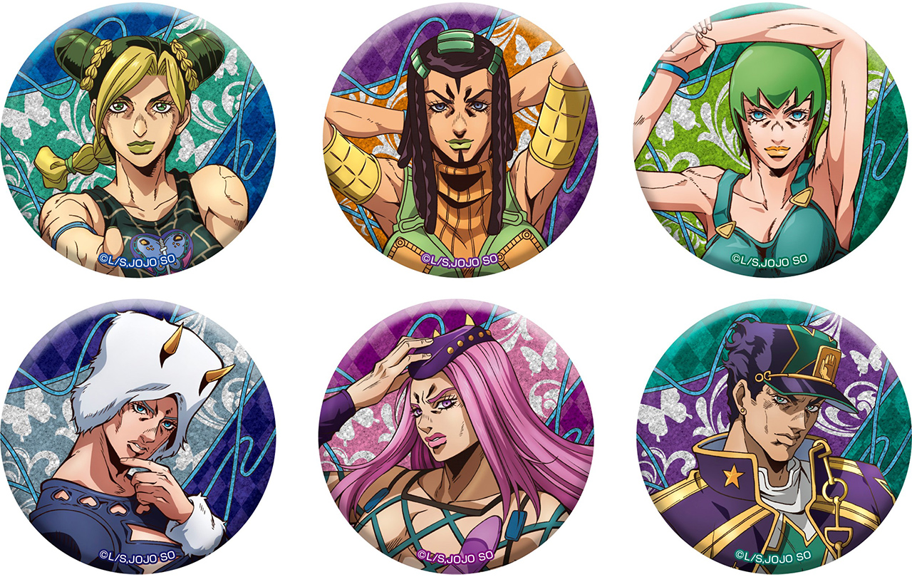 描き下ろし缶バッジコレクション | GOODS | 「ジョジョの奇妙な冒険
