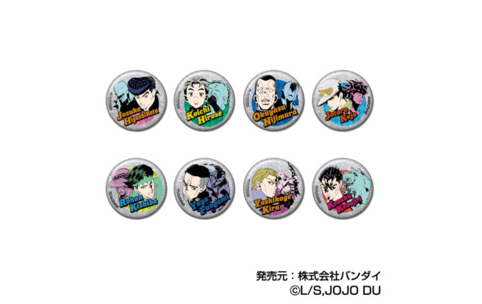 ジョジョの奇妙な冒険 グリッターCANバッジ Vol.2』 ファントム