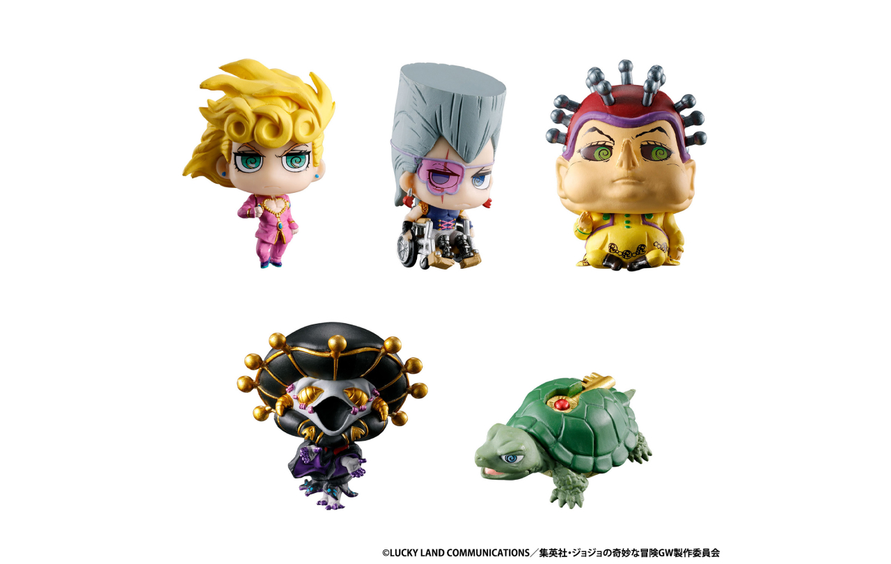 ジョジョの奇妙な冒険 カプセルフィギュアコレクション GOLD WIND