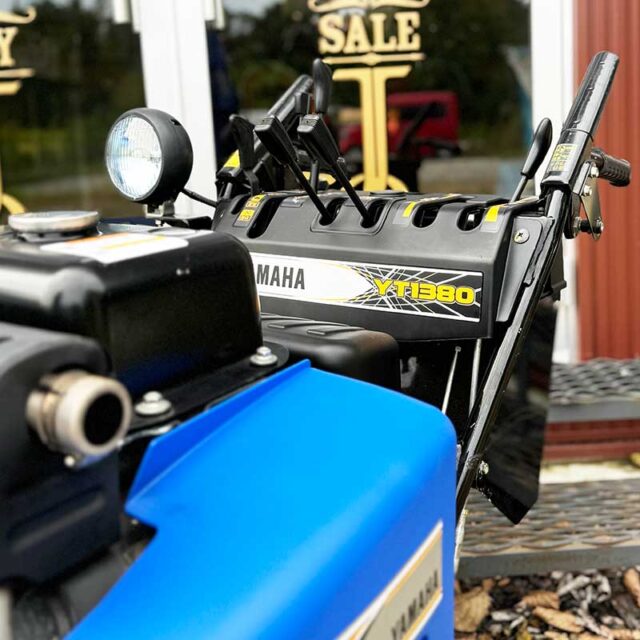 北海道札幌市↪️道北 稚内市 🟦ヤマハ『YT1380』現行除雪機 買取完了
