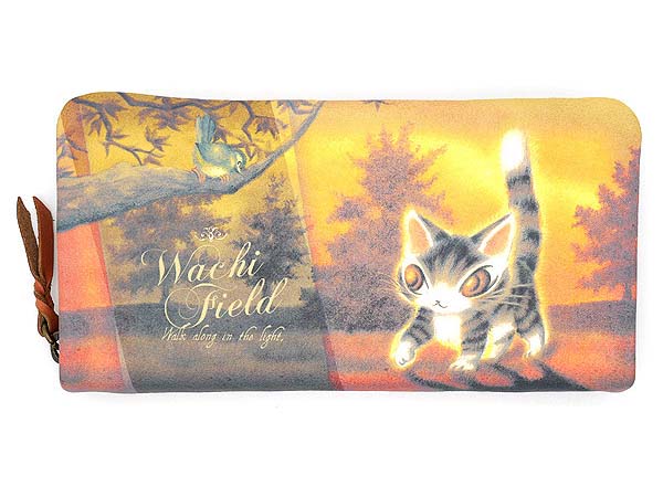 暮らしのおもちゃ箱ジョイポート わちふぃーるど 光の猫長財布