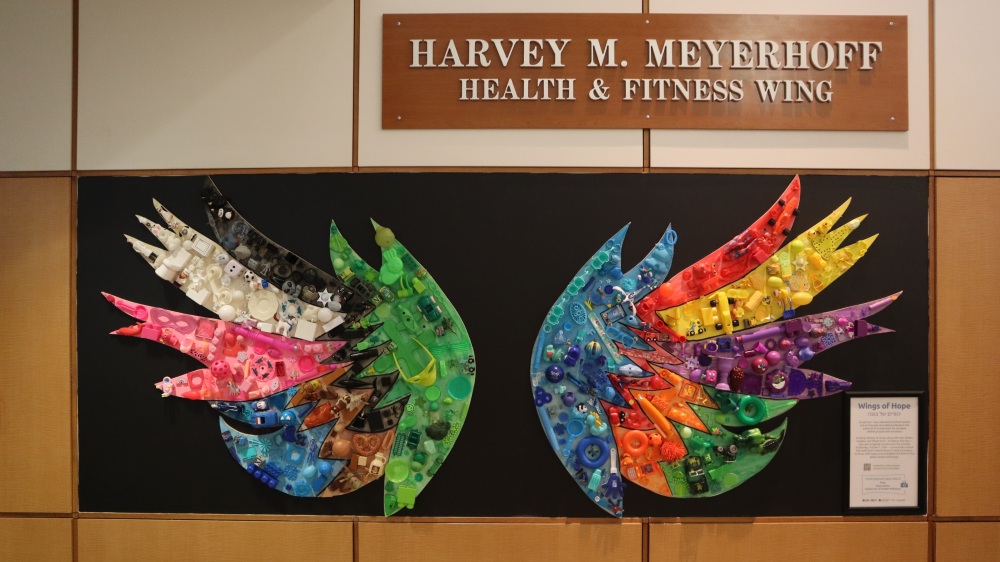 Owings Mills JCC Displays 'Wings of Hope' Mural - JMORE