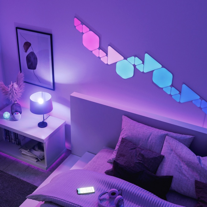 ナノリーフ シェイプス｜スマートカラーLEDウォールライトパネル