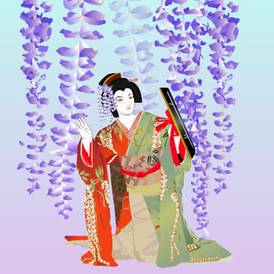 藤娘」は歌舞伎女形の可憐な名作舞踊！あらすじと見どころを解説