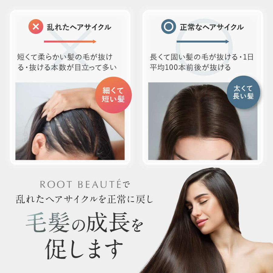ヘア エッセンス - スカルプ エッセンス ROOT BEAUTÉ 育毛 エッセンス