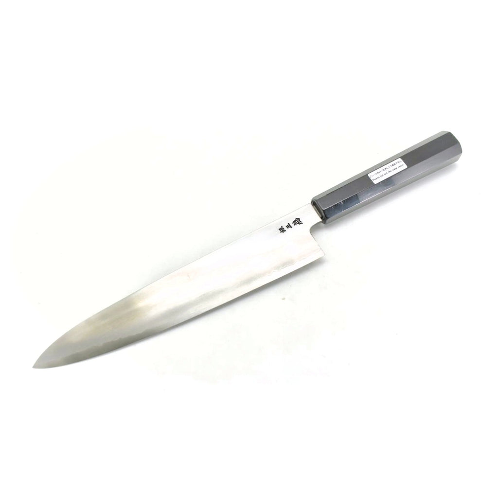 堺孝行《銀三鋼割込み黒檀柄仕様》和牛刀 – YuiSenri