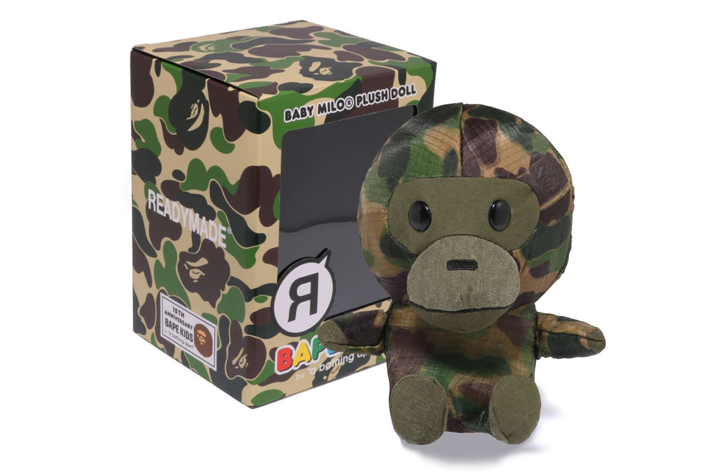 BAPE KIDS X READYMADE 】15TH ANNIVERSARY ABC CAMO BABY MILO PLUSH