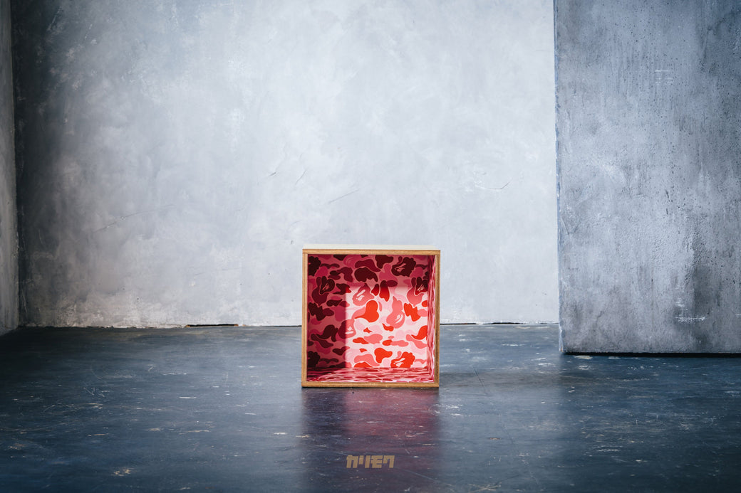 BAPE X FABRICK X KARIMOKU 】 ABC CAMO SQUARE SHELF BAPE HOME