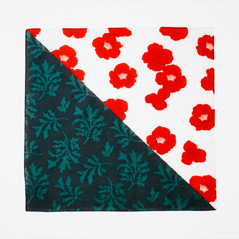 播州ハンカチ 雛芥子（ひなげし） - 100均 通販 ダイソーネットストア