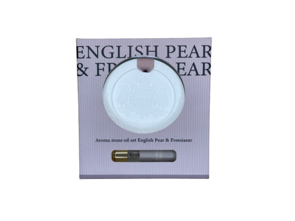 アロマストーンオイルセット（イングリッシュペアー＆フリージア