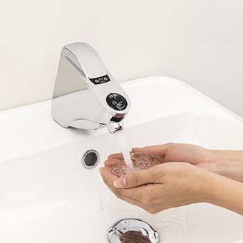 SS1VBN 水すい 単水栓用 SS1Vシリーズ ミナミサワ 電池式 洗面所用 全