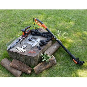 GPSH1000 5in1ポールヘッジ&芝生バリカン BLACK&DECKER AC電源式 最大