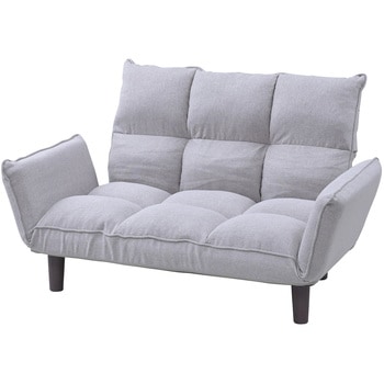 AKS-110(GRG) コンパクトカウチソファー YAMAZEN(山善) グレージュ色