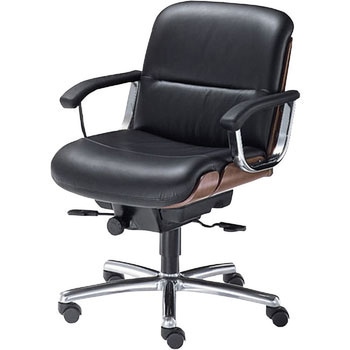 役員用チェア EX-600シリーズ_背ウォールナット色タイプ 内田洋行