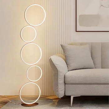 ファイブリングフロアライト WAVEWAVE スタンドライト 【通販モノタロウ】