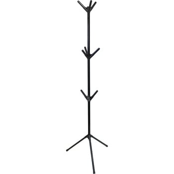 30819 シンプルポールハンガー トレードワン ブラック色 - 【通販