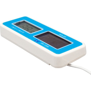 ソーラー式デジタル温度計 モノタロウ 防水 測定範囲-59.9～+99.9