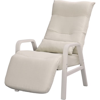 リクライニングウッドアームチェア アイリスオーヤマ リラックスチェア