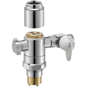 B98-AU3A シングル混合栓用分岐アダプター 1台 SANEI(旧:三栄水栓