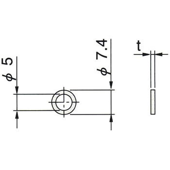 205624 シリンダーゲージ部品ワッシャー 1個 Mitutoyo(ミツトヨ