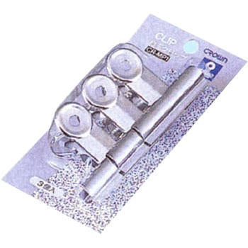 目玉クリップ パック入 クラウン[事務用品] 【通販モノタロウ】