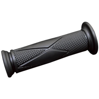ブラックグリップラバー ALCANhands バイク用ハンドルグリップ 【通販