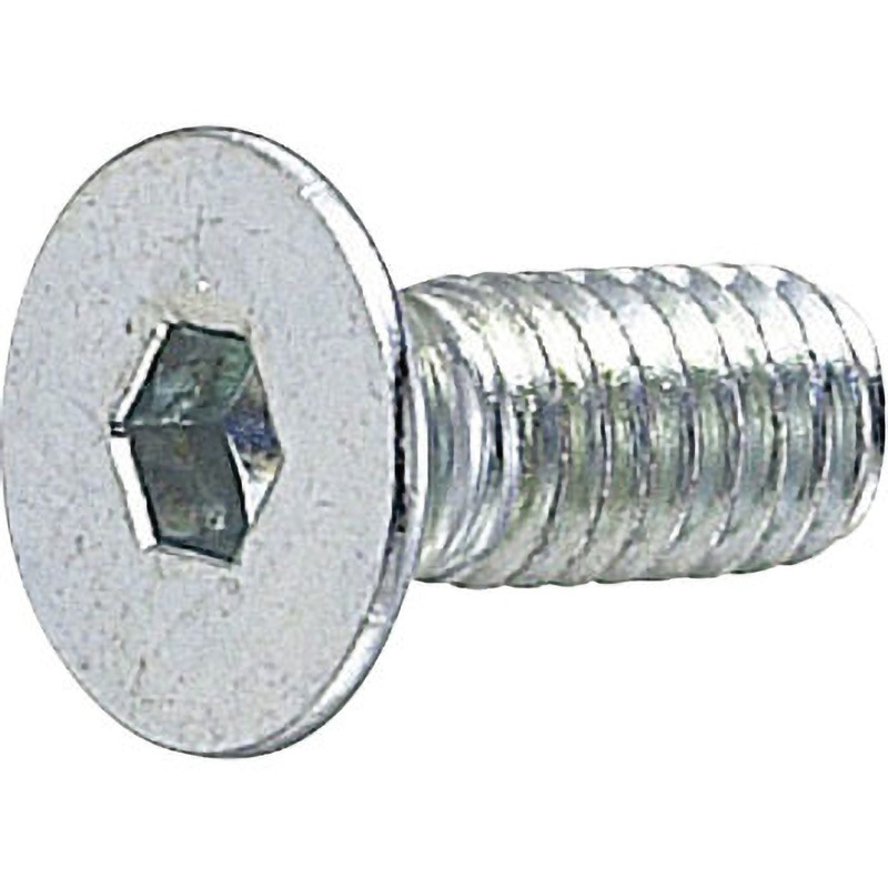 M8×35 六角穴付皿ボルト(SCM435/ユニクローム) 全ねじ 大阪魂 呼びM8長