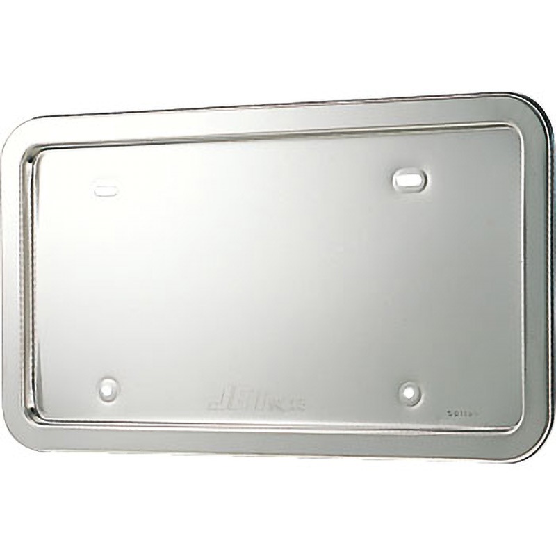 501165 ナンバープレート ステンレス 1個 JET INOUE(ジェットイノウエ