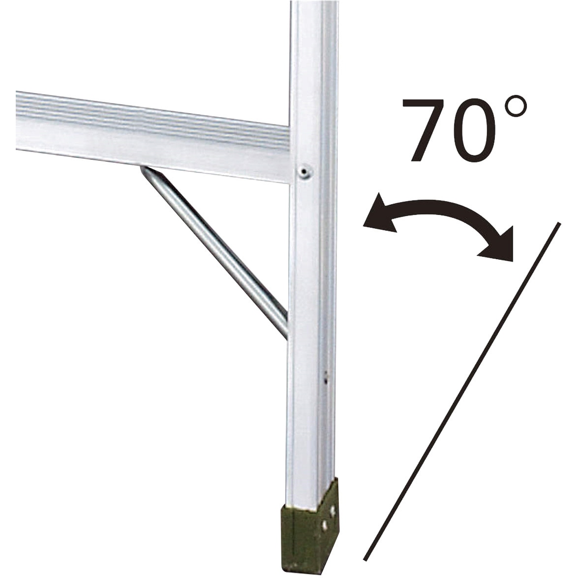 SWH-18 専用脚立 SWH 長谷川工業 天板高さ1.80m踏ざん踏面幅66mm