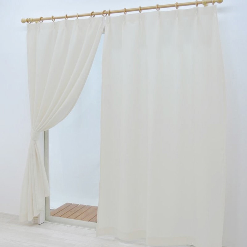 da1108-200-178-1-オフホワイト 防炎遮光1級カーテン フォレストリンク