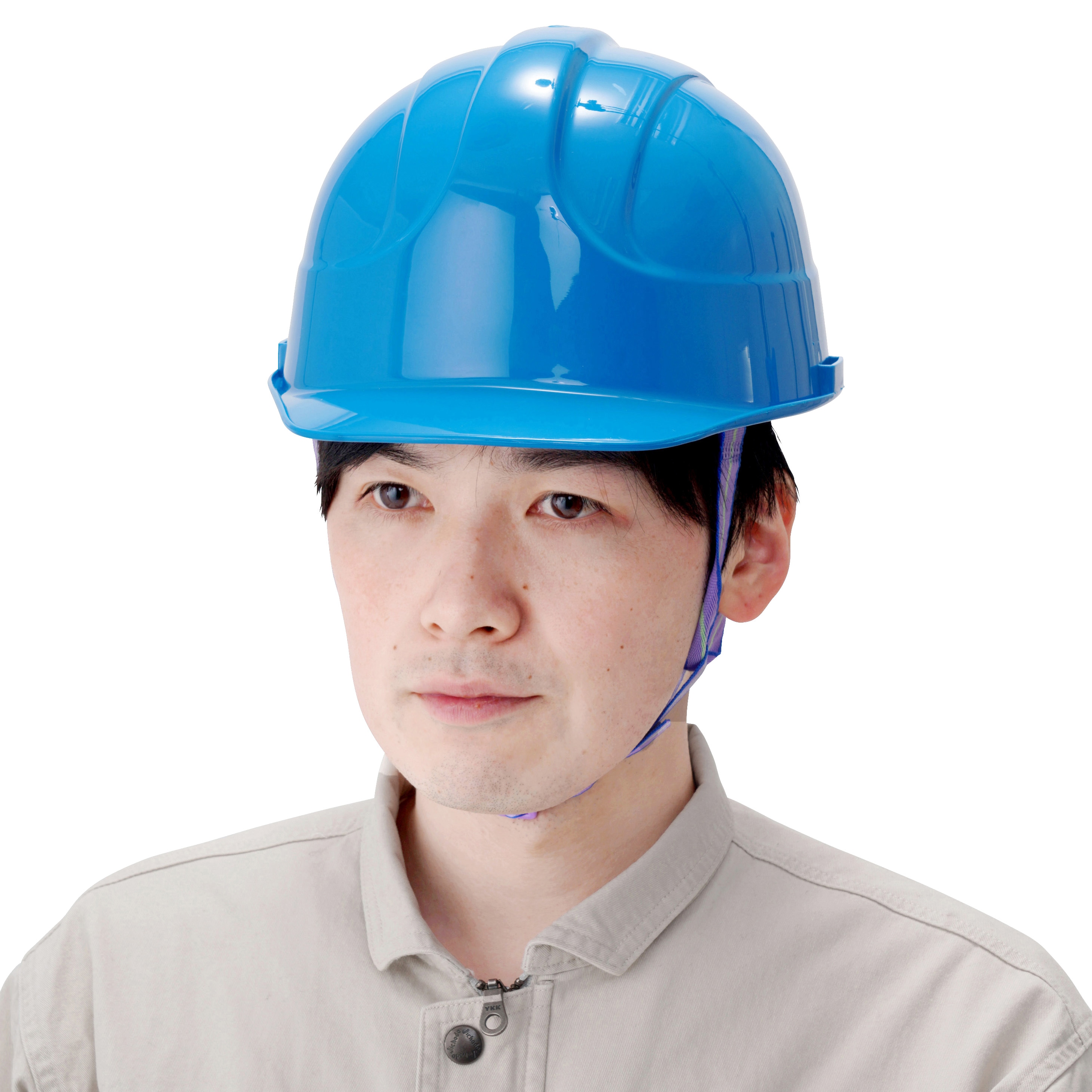 SHH-3012 青 ヘルメット アメリカンタイプ 墜落時保護非対応
