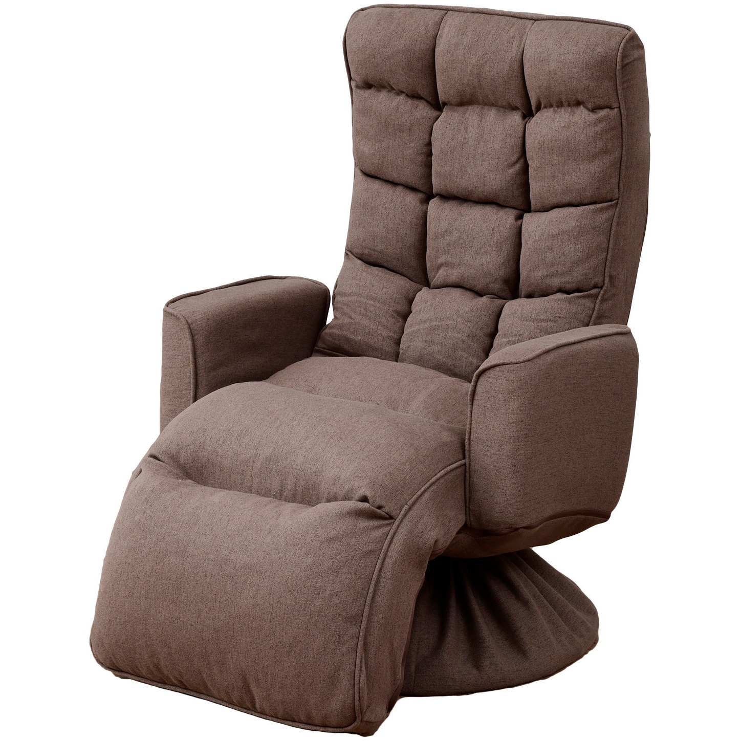 EIKZ-72AOT(SBR) 肘掛け&オットマン付き リクライニング座椅子 YAMAZEN