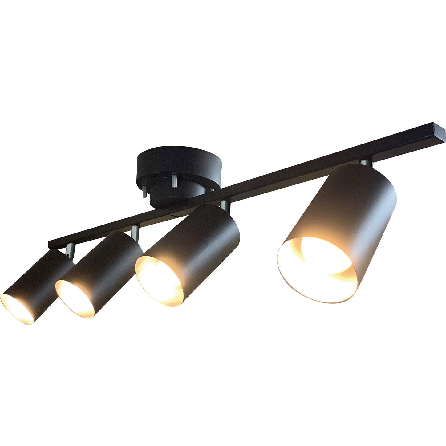 SPL-A4R83(BK) 4灯シーリングライト YAMAZEN(山善) 電圧(V):AC100(50