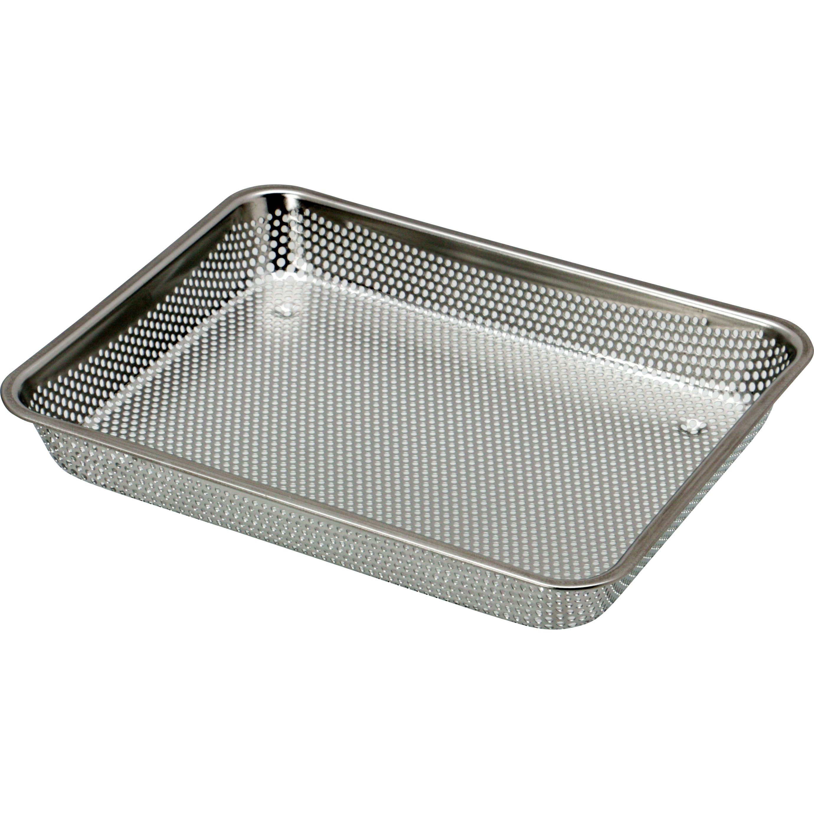 18枚取 18-8 ステンレスメッシュ浅角バット 1個 UK(三宝) 【通販