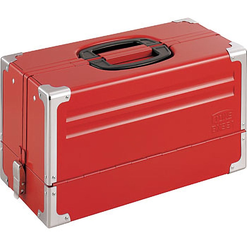 BX331 ツールケース(メタル) V形3段式 1個 TONE(トネ/旧:前田金属工業