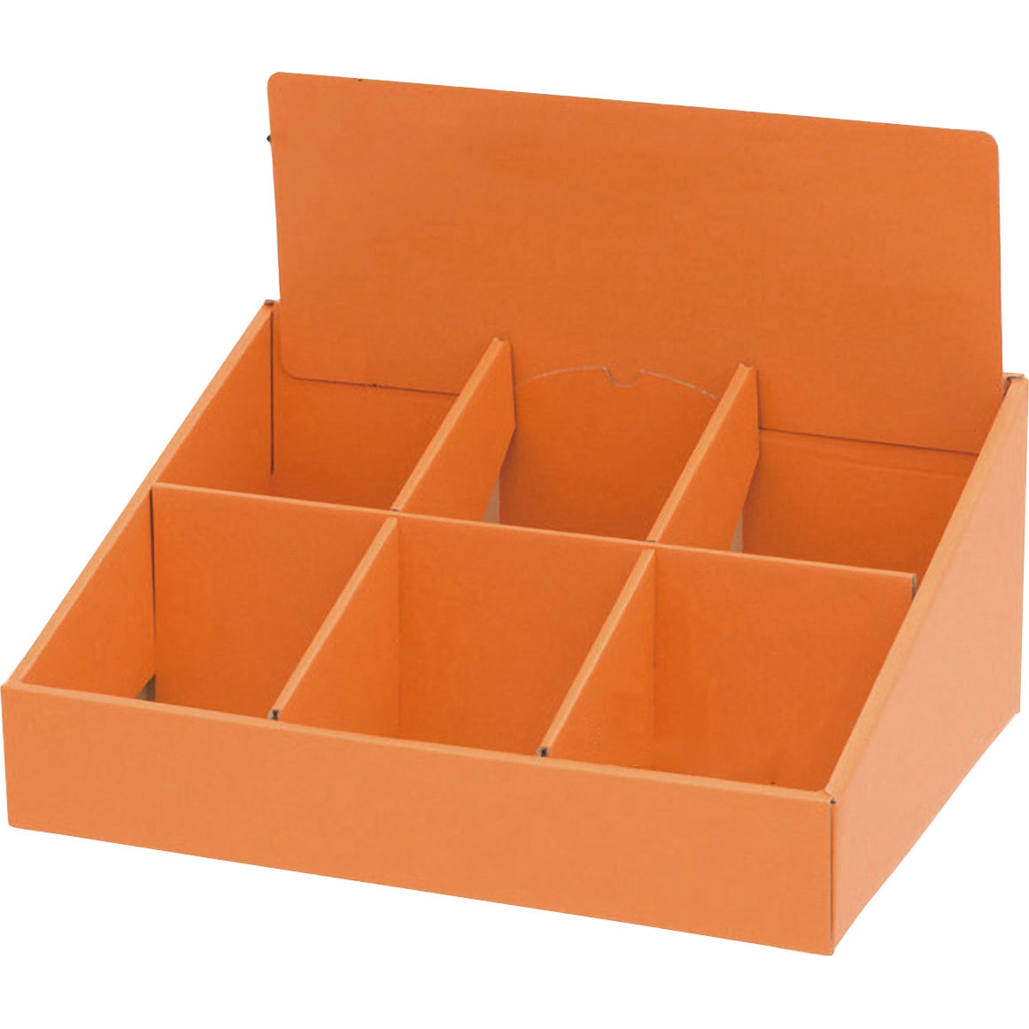 32627XXX 段ボールマス什器 友屋 オレンジ色 - 【通販モノタロウ】
