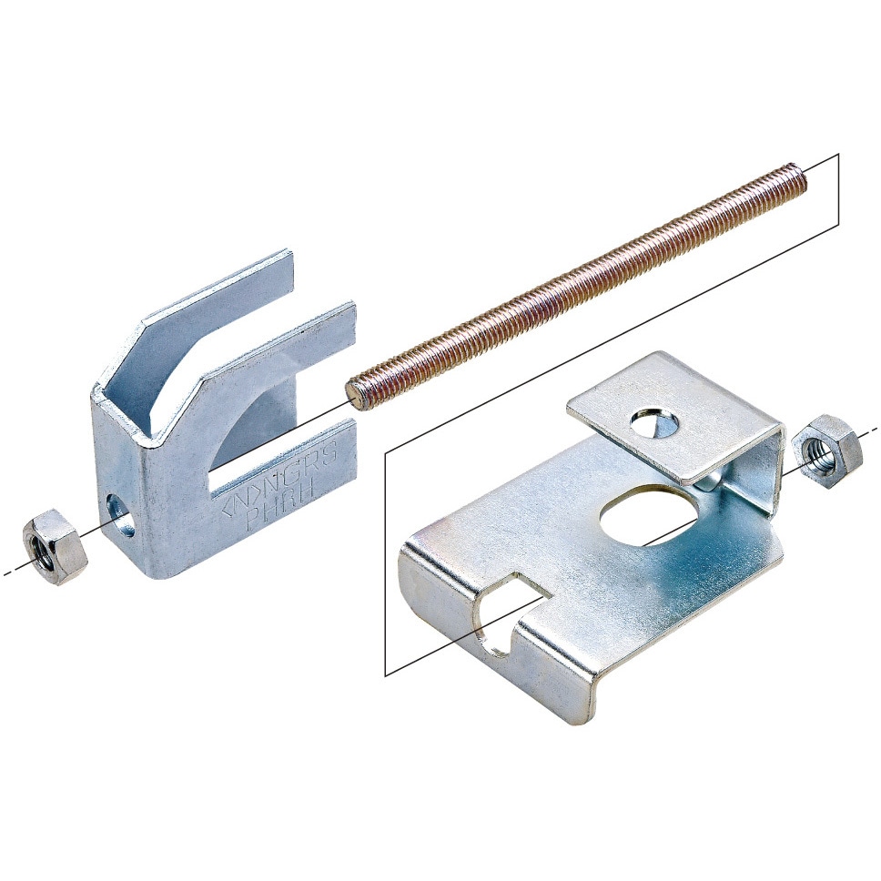 Z-PHRH1520 パイラック型吊り金具補強金具(H形鋼用) ネグロス電工 1個