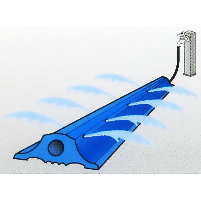 融雪散水ガードホース 両面穴 日之出化成 長さ10m - 【通販モノタロウ】