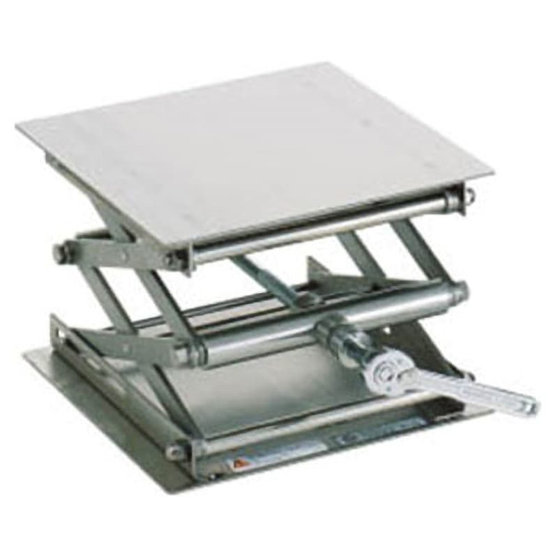 99-1620-43 ラボジャッキ ラチェットハンドル式 ステンレスタイプ 1台