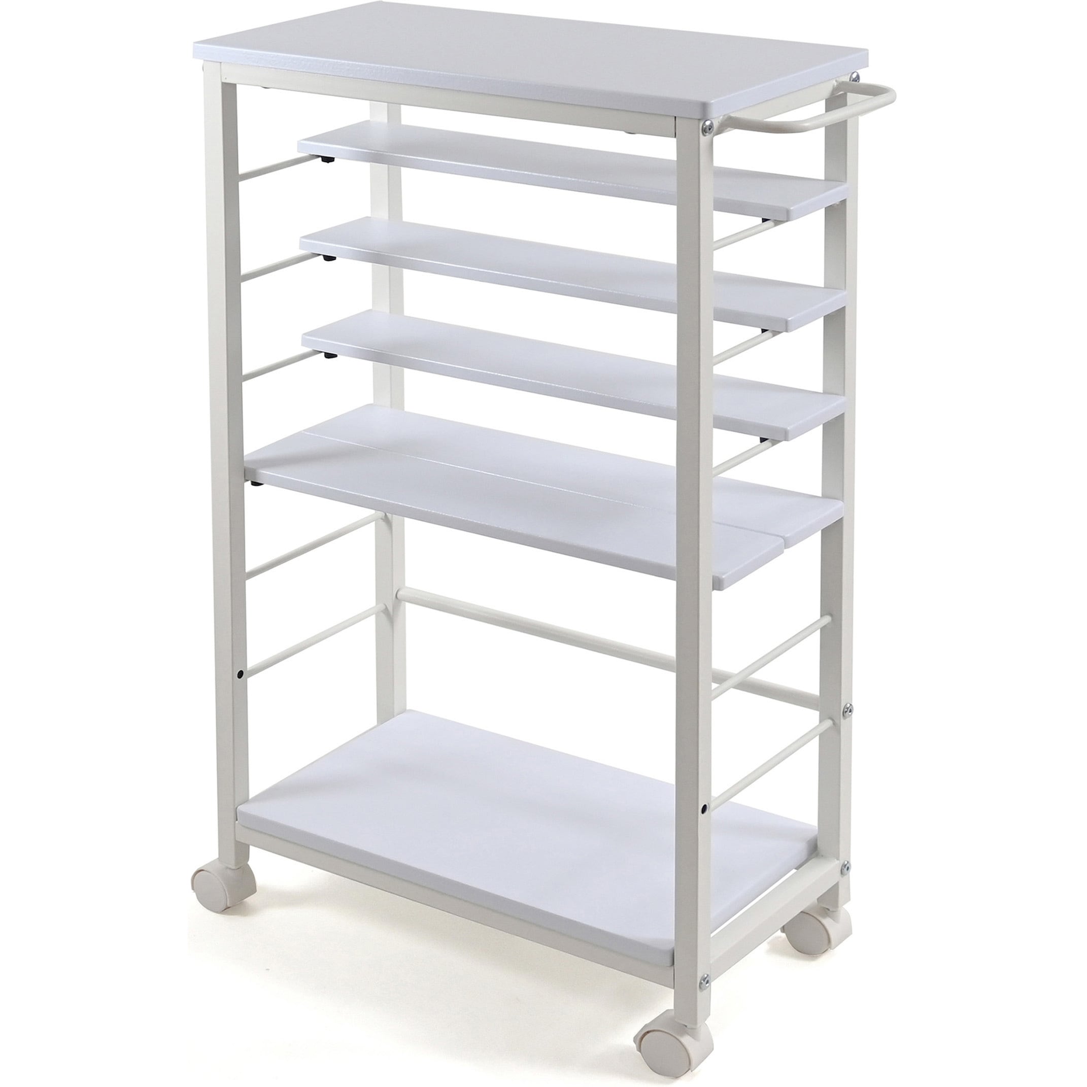 KW-2585 WH スリム収納ワゴン 1台 フクダクラフト 【通販モノタロウ】