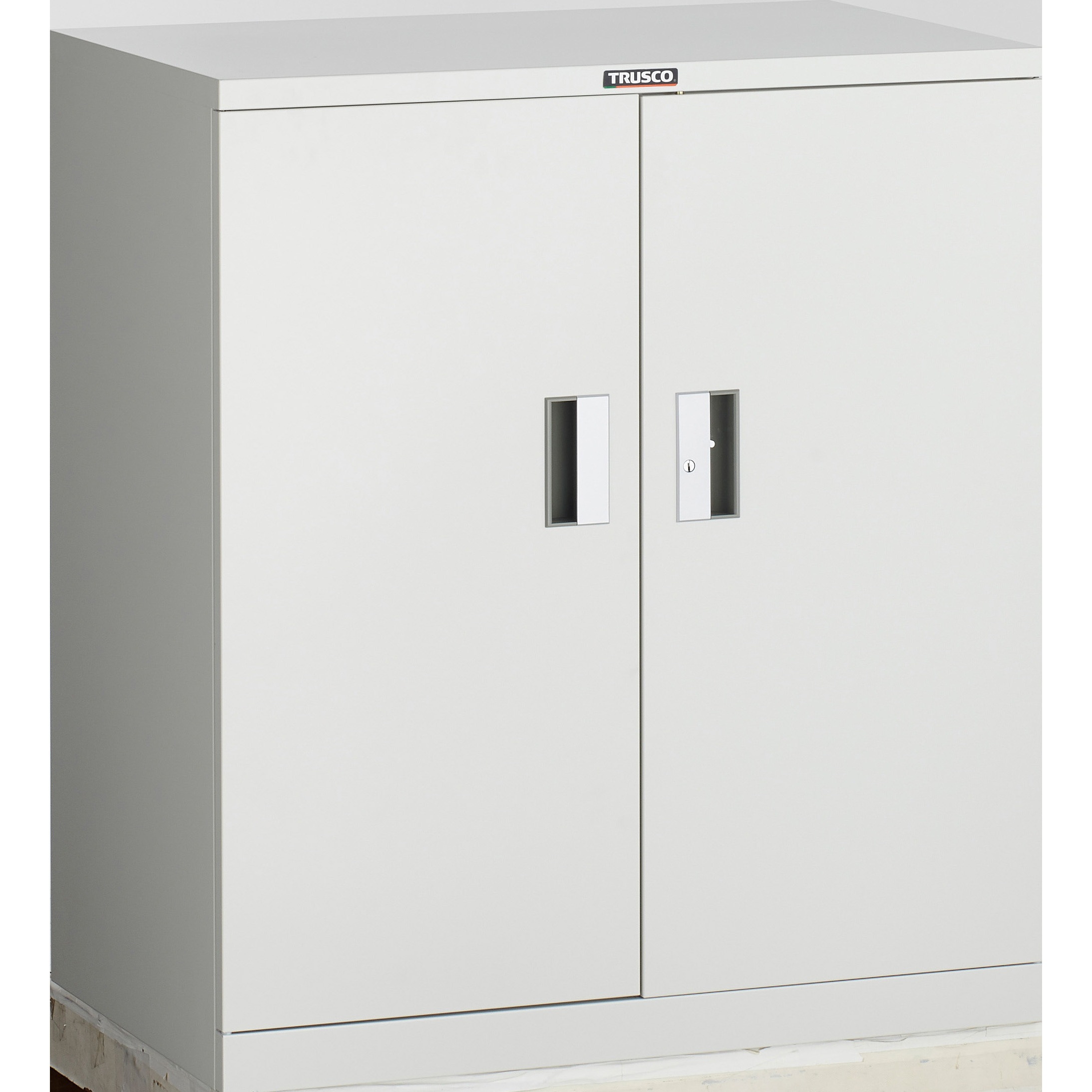 DX-33A-W 工具キャビネット”DX型”(ホワイト) スライド棚・スチール扉付