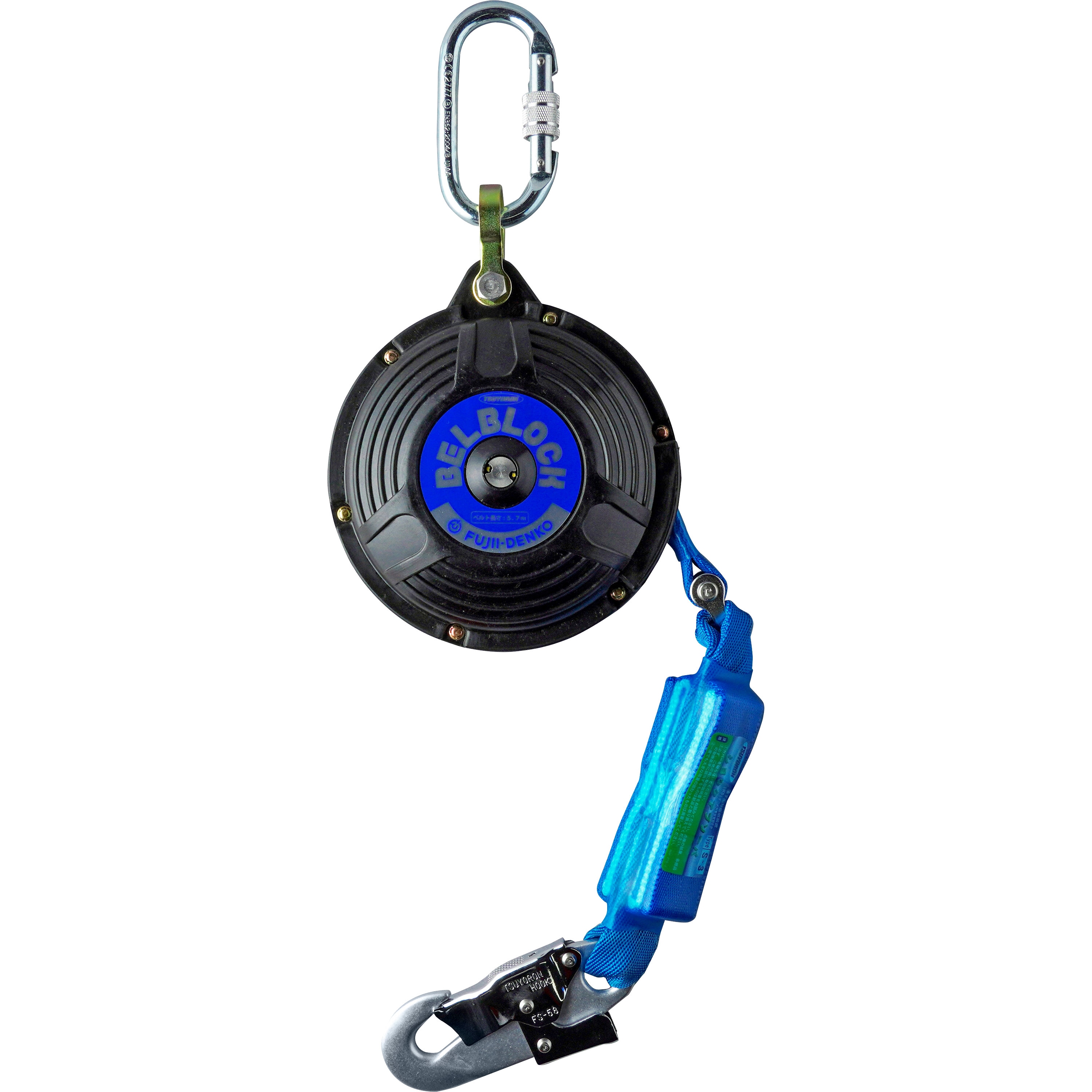 BB-60 ショックアブソーバー付ベルブロック 1本 ツヨロン(藤井電工