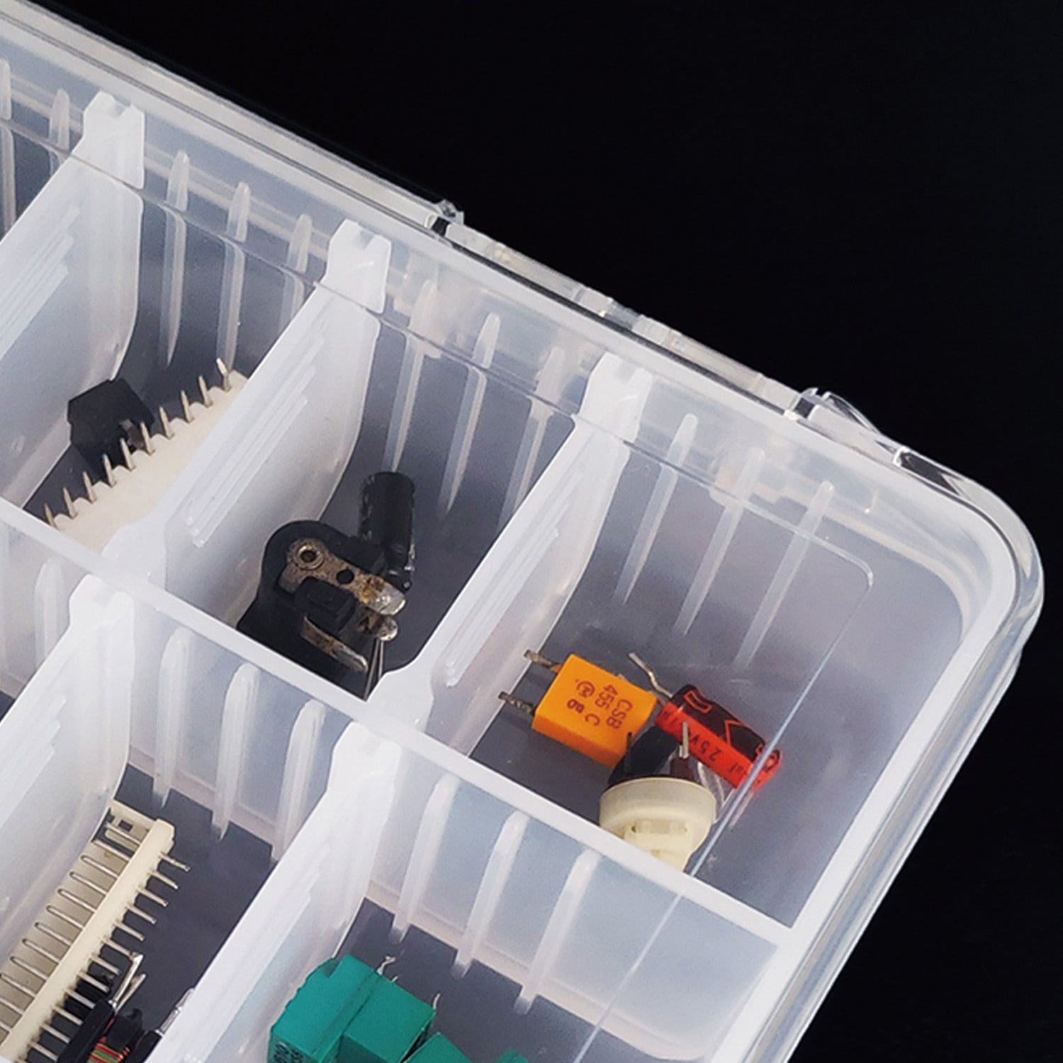 KP-03K パーツケース(強化型) エンジニア 仕切りあり 仕切数36個 KP